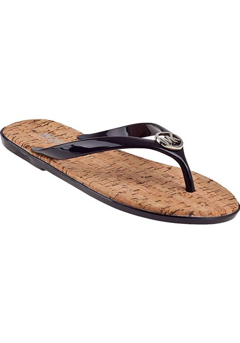 michael kors jell jet set flip flops|Amazon.com: Michael Kors Jet Set Flip Flops.